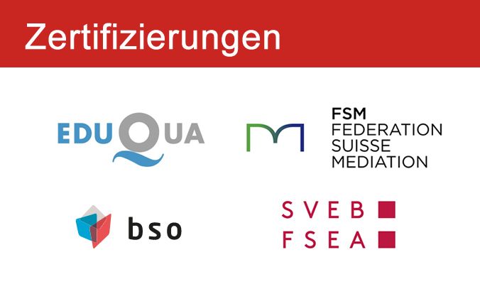 perspectiva ist eduQua-, FSM-, bso- und SVEB-zertifiziert.